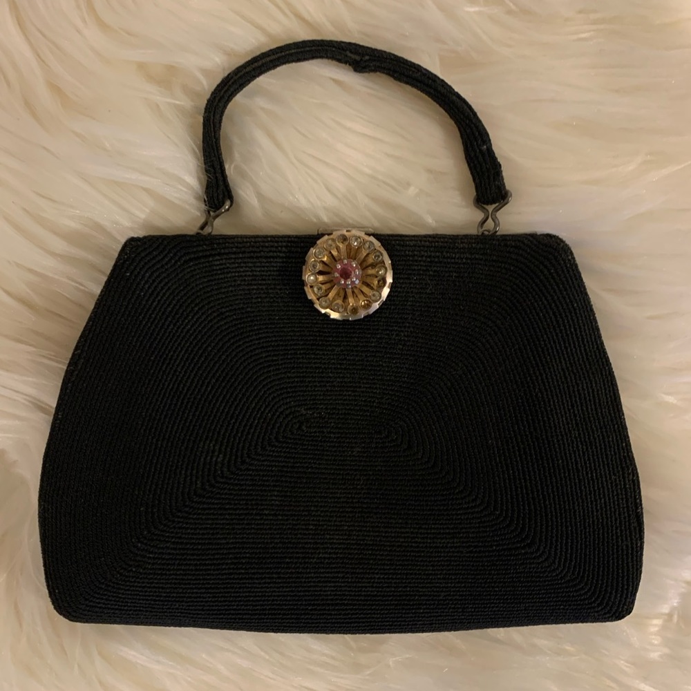 Black Vintage Mini Handbag